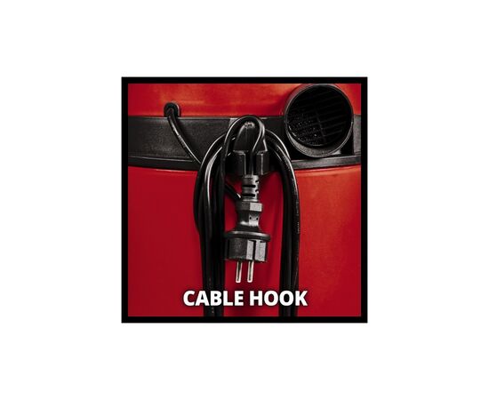 Пилосос будівельний Einhell TC-VC 1825 (2342430), зображення 5 Пилосос будівельний Einhell TC-VC 1825 (2342430), зображення 5