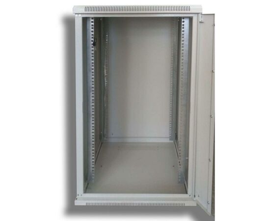 Шафа настінна Hypernet 18U 19" 600x450 (WMNC-18U-FLAT), зображення 3 Шафа настінна Hypernet 18U 19" 600x450 (WMNC-18U-FLAT), зображення 3