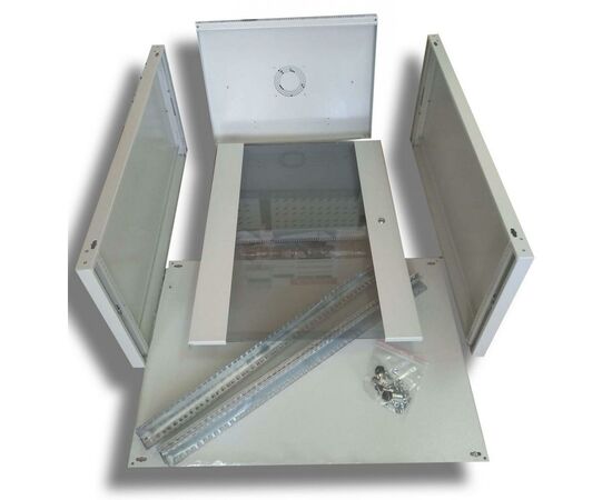 Шафа настінна Hypernet 18U 19" 600x450 (WMNC-18U-FLAT), зображення 7 Шафа настінна Hypernet 18U 19" 600x450 (WMNC-18U-FLAT), зображення 7