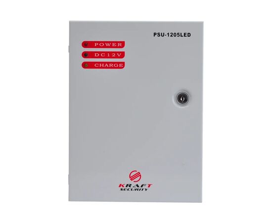 Блок питания для систем видеонаблюдения Kraft Energy PSU-1205LED(B), изображение 3 Блок питания для систем видеонаблюдения Kraft Energy PSU-1205LED(B), изображение 3