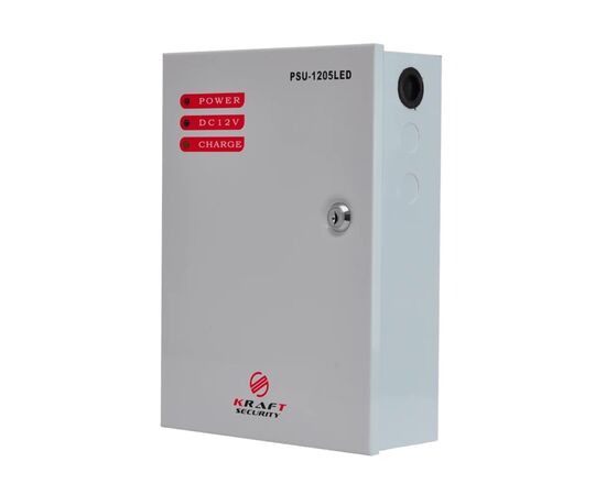 Блок питания для систем видеонаблюдения Kraft Energy PSU-1205LED(B)