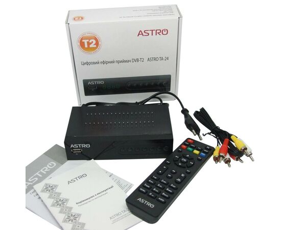 ТВ тюнер Astro DVB-T, DVB-T2, + USB-port (TA-24), изображение 5 ТВ тюнер Astro DVB-T, DVB-T2, + USB-port (TA-24), изображение 5