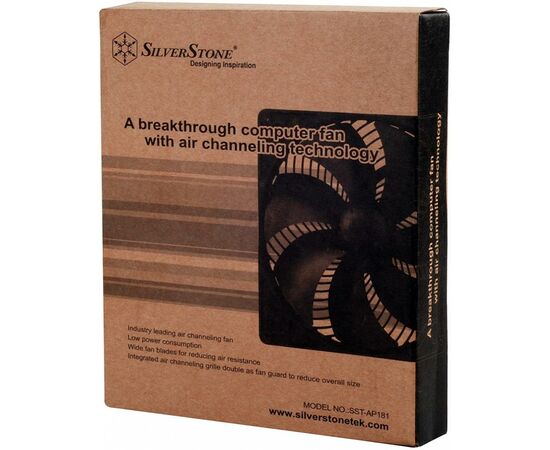 Кулер до корпусу Silver Stone Air Penetrator AP181 (SST-AP181), зображення 5