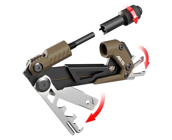 Мультитул Real Avid Gun Tool CORE - AR15 (AVGTCOR-AR), изображение 8 Мультитул Real Avid Gun Tool CORE - AR15 (AVGTCOR-AR), изображение 8