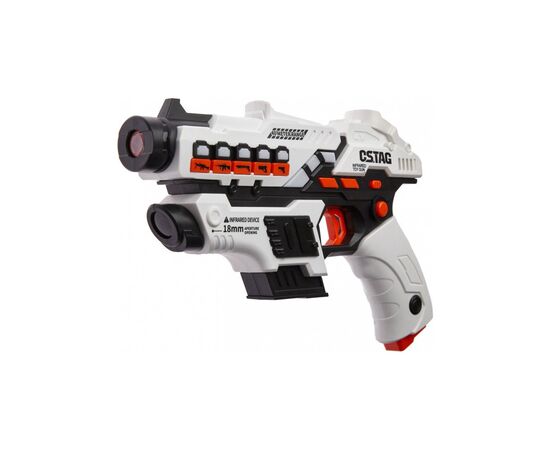 Игрушечное оружие Canhui Toys набор лазерного оружия Laser Guns CSTAG 2 пистолета + 2 жил (BB8913F), изображение 2 Игрушечное оружие Canhui Toys набор лазерного оружия Laser Guns CSTAG 2 пистолета + 2 жил (BB8913F), изображение 2