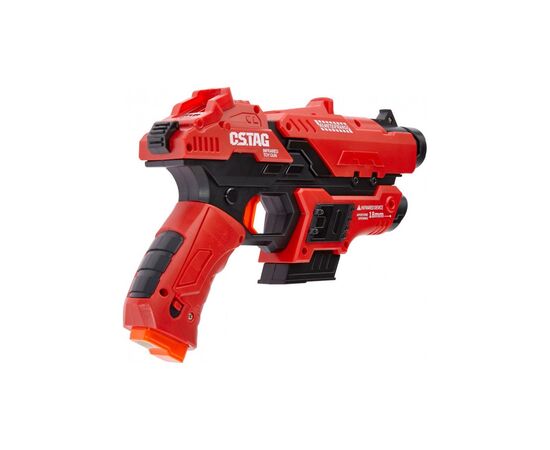 Игрушечное оружие Canhui Toys набор лазерного оружия Laser Guns CSTAG 2 пистолета + 2 жил (BB8913F), изображение 4 Игрушечное оружие Canhui Toys набор лазерного оружия Laser Guns CSTAG 2 пистолета + 2 жил (BB8913F), изображение 4