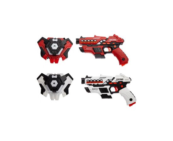 Игрушечное оружие Canhui Toys набор лазерного оружия Laser Guns CSTAG 2 пистолета + 2 жил (BB8913F)