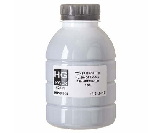 Тонер BROTHER HL-2040/HL-5340 100 г HG (TSM-HG391-100)