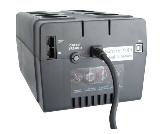 Источник бесперебойного питания Powercom CUB-850E USB Powercom (CUB.850E.USB), изображение 2 Источник бесперебойного питания Powercom CUB-850E USB Powercom (CUB.850E.USB), изображение 2