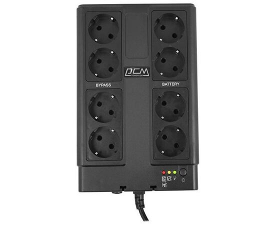 Источник бесперебойного питания Powercom CUB-850E USB Powercom (CUB.850E.USB), изображение 3 Источник бесперебойного питания Powercom CUB-850E USB Powercom (CUB.850E.USB), изображение 3