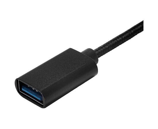 Переходник OTG AC-150 2in1 USB 3.0 - MicroUSB USB Type-C Black XoKo (AC-150-BK), изображение 2 Переходник OTG AC-150 2in1 USB 3.0 - MicroUSB USB Type-C Black XoKo (AC-150-BK), изображение 2