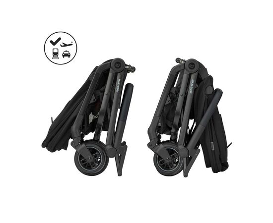 Коляска Maxi-Cosi Leona Essential Black (1204672110), изображение 3 Коляска Maxi-Cosi Leona Essential Black (1204672110), изображение 3