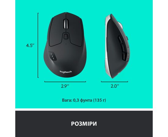 Мышка Logitech M720 Triathlon (910-004791), изображение 9 Мышка Logitech M720 Triathlon (910-004791), изображение 9