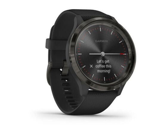 Смарт-часы Garmin Vivomove 3 Slate Stainless Steel Bezel with Black Case and S (010-02239-01), изображение 3 Смарт-часы Garmin Vivomove 3 Slate Stainless Steel Bezel with Black Case and S (010-02239-01), изображение 3