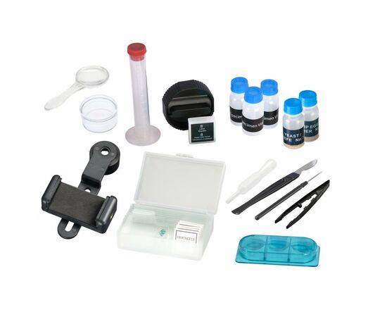 Мікроскоп National Geographic Biolux 40x-800x з адаптером для смартфона (927789), зображення 7 Мікроскоп National Geographic Biolux 40x-800x з адаптером для смартфона (927789), зображення 7