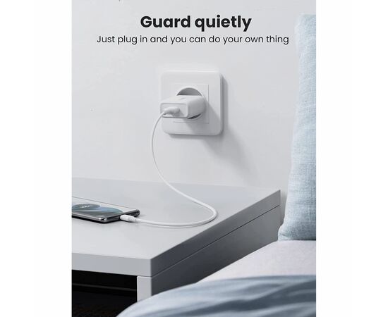 Зарядное устройство Ugreen CD122 18W USB QC 3.0 Charger (White) (10133), изображение 4 Зарядное устройство Ugreen CD122 18W USB QC 3.0 Charger (White) (10133), изображение 4