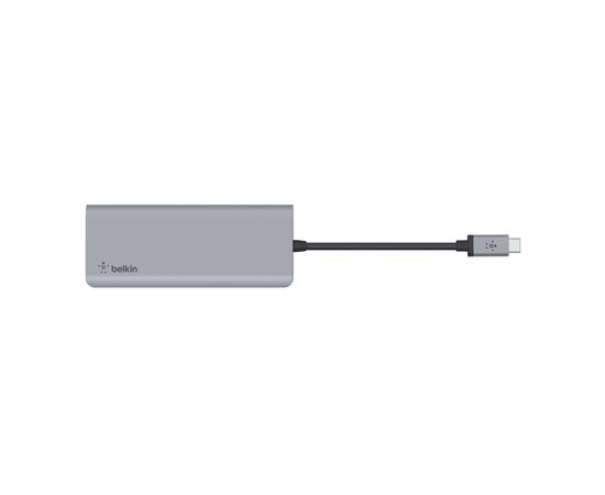 Концентратор Belkin USB-C 7-in-1 Multiport Dock (AVC009BTSGY), изображение 7 Концентратор Belkin USB-C 7-in-1 Multiport Dock (AVC009BTSGY), изображение 7