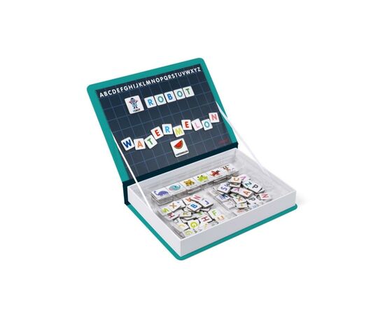 Развивающая игрушка Janod Магнитная книга Английский алфавит (J02712), изображение 2 Развивающая игрушка Janod Магнитная книга Английский алфавит (J02712), изображение 2