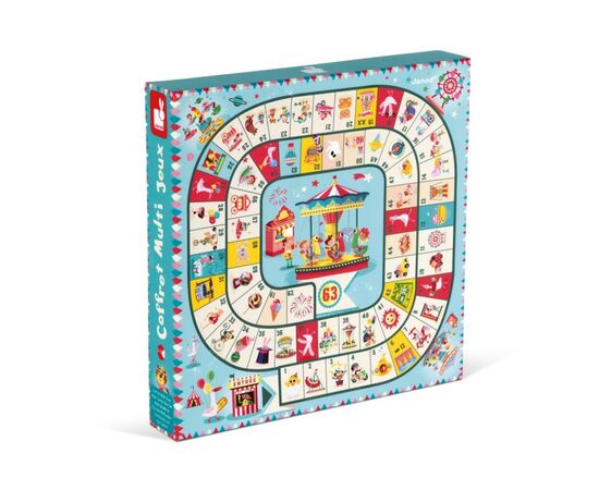 Настольная игра Janod 5 в 1 (J02742)