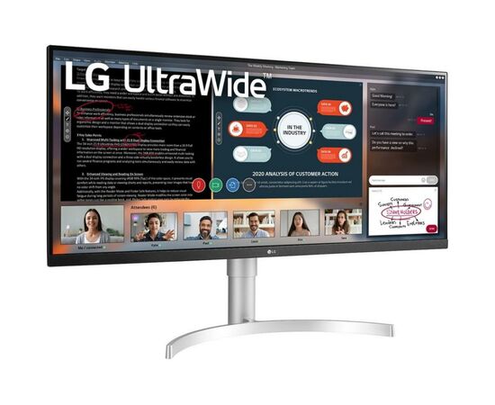 Монитор LG 34WN650-W, изображение 2 Монитор LG 34WN650-W, изображение 2