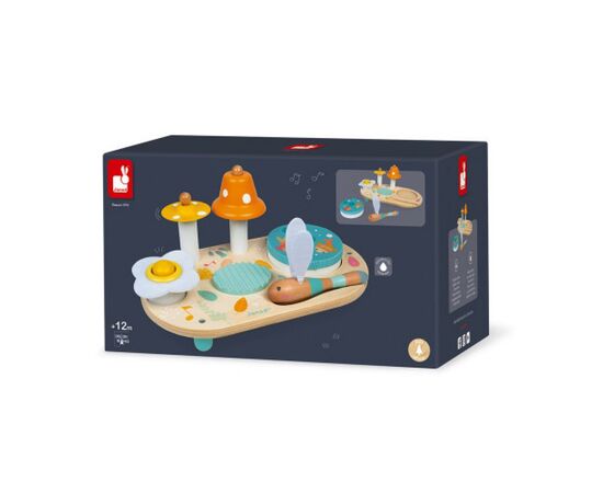 Розвиваюча іграшка Janod Sweet Pure Музичний столик (J05164), зображення 8 Розвиваюча іграшка Janod Sweet Pure Музичний столик (J05164), зображення 8