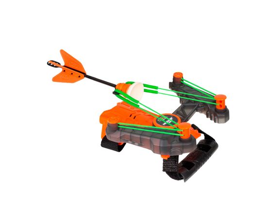 Игрушечное оружие Zing лук на запястье Air Storm - Wrist bow оранж (AS140O), изображение 5 Игрушечное оружие Zing лук на запястье Air Storm - Wrist bow оранж (AS140O), изображение 5