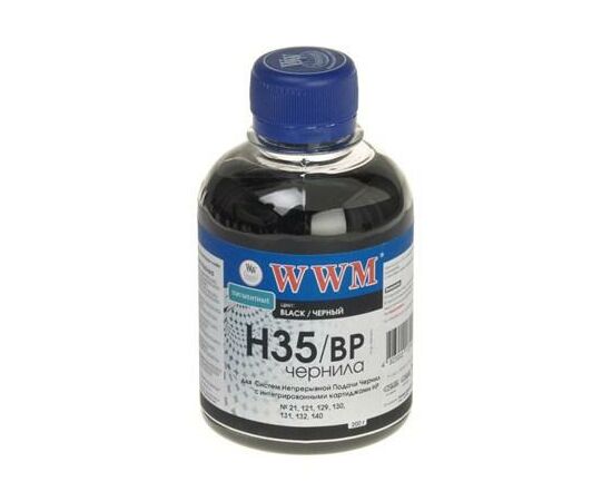 Чернила WWM HP № 21/121/129/130/132/140 BlackPg (H35/BP)