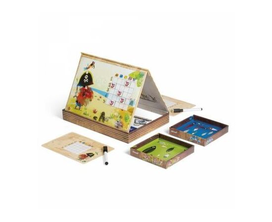 Настольная игра Janod Битва пиратов (J02835), изображение 2 Настольная игра Janod Битва пиратов (J02835), изображение 2