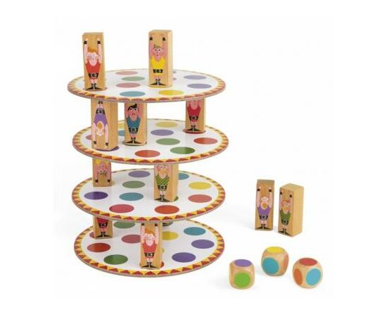 Настольная игра Janod Акробат (J02757), изображение 2 Настольная игра Janod Акробат (J02757), изображение 2