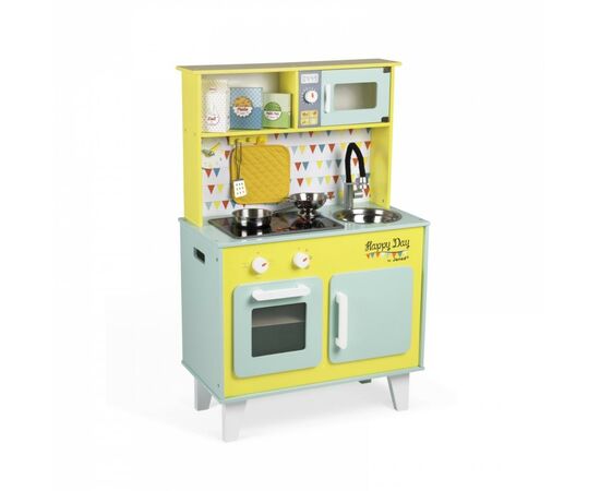 Игровой набор Janod Кухня Счастливый день (J06564), изображение 2 Игровой набор Janod Кухня Счастливый день (J06564), изображение 2