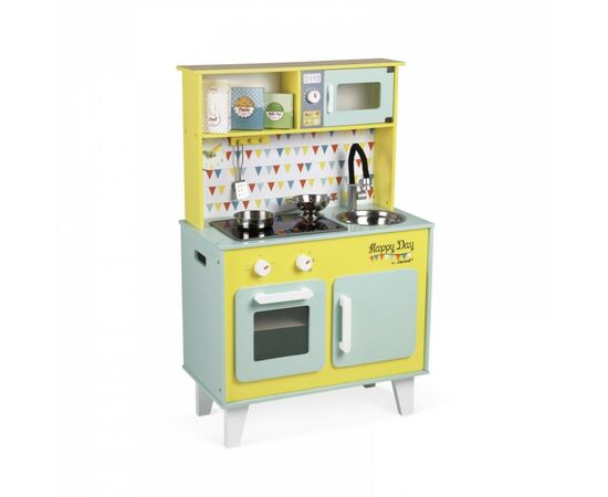 Игровой набор Janod Кухня Счастливый день (J06564), изображение 3 Игровой набор Janod Кухня Счастливый день (J06564), изображение 3