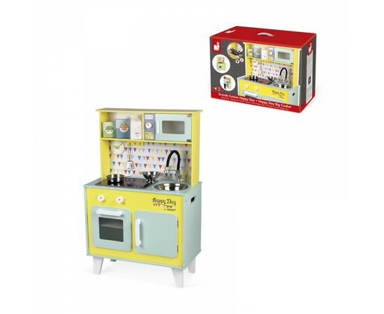 Игровой набор Janod Кухня Счастливый день (J06564), изображение 5 Игровой набор Janod Кухня Счастливый день (J06564), изображение 5