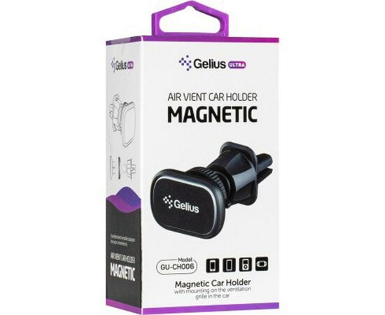 Универсальный автодержатель Gelius Ultra GU-CH006 Black (00000079960), изображение 7 Универсальный автодержатель Gelius Ultra GU-CH006 Black (00000079960), изображение 7