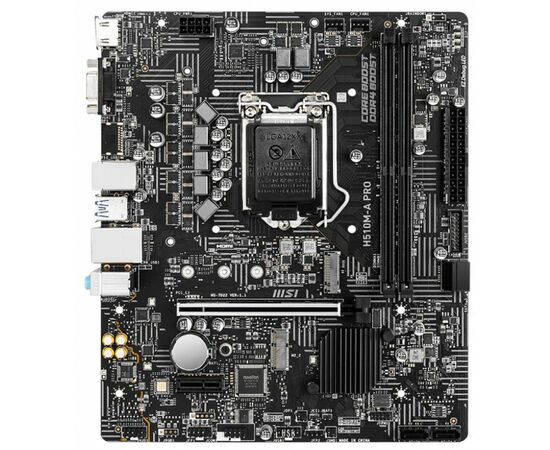 Материнская плата MSI H510M-A PRO, изображение 2 Материнская плата MSI H510M-A PRO, изображение 2