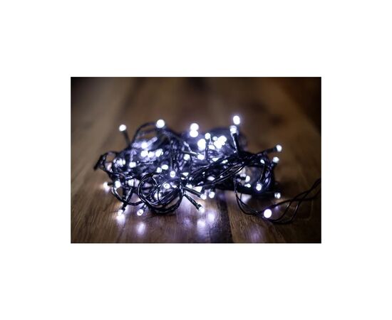 Гирлянда BPNY со вспышкой White 100 LED, 10М, 220V, 3W (102942), изображение 2 Гирлянда BPNY со вспышкой White 100 LED, 10М, 220V, 3W (102942), изображение 2