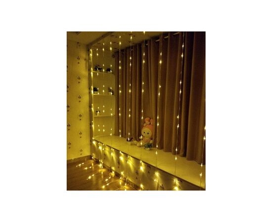 Гирлянда BPNY штора Водоспад, White 320 LED 3Мх3М, 220V, 19,2W (116033)