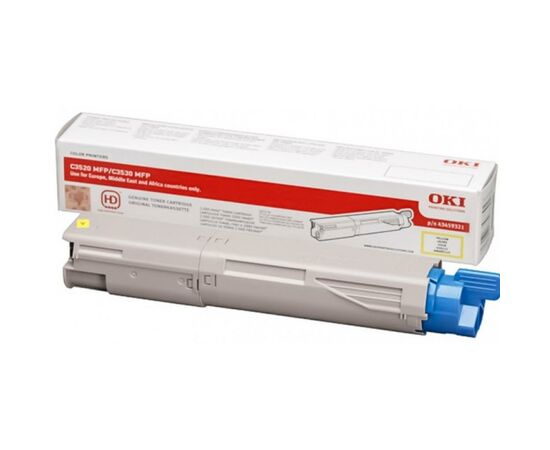 Тонер-картридж OKI C3500/C3520MFP/C3530MFP Yellow (43459333)