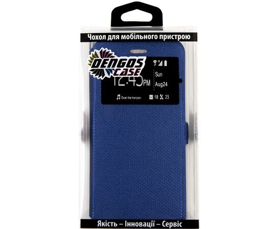 Чехол для мобильного телефона Dengos Flipp-Book Call ID Vivo Y15, blue (DG-SL-BK-272) (DG-SL-BK-272), изображение 5 Чехол для мобильного телефона Dengos Flipp-Book Call ID Vivo Y15, blue (DG-SL-BK-272) (DG-SL-BK-272), изображение 5