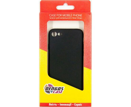 Чехол для мобильного телефона Dengos Carbon iPhone SE 2020, black (DG-TPU-CRBN-82), изображение 4 Чехол для мобильного телефона Dengos Carbon iPhone SE 2020, black (DG-TPU-CRBN-82), изображение 4