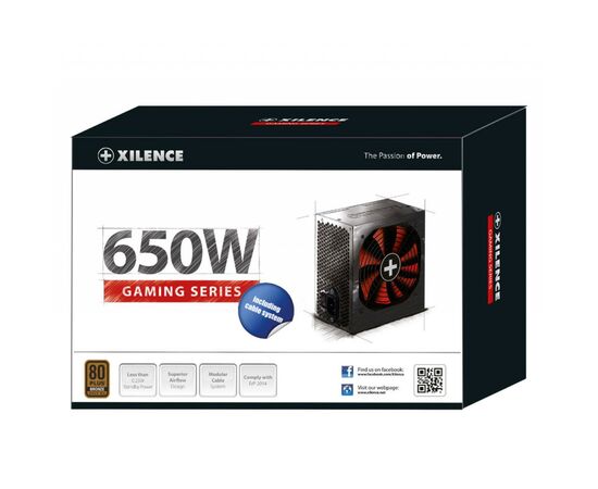 Блок живлення Xilence 650W (XP650R10), зображення 5 Блок живлення Xilence 650W (XP650R10), зображення 5