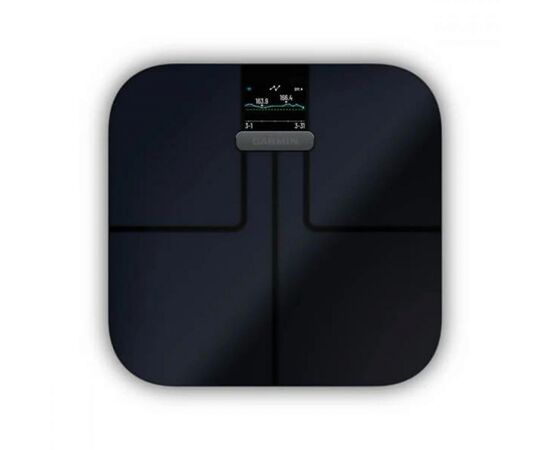 Весы напольные Garmin Index S2 Smart Scale, Intl, Black, 1 pack (010-02294-12), изображение 3 Весы напольные Garmin Index S2 Smart Scale, Intl, Black, 1 pack (010-02294-12), изображение 3