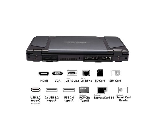 Ноутбук Durabook S14I (S4E5W111EAXX), изображение 12 Ноутбук Durabook S14I (S4E5W111EAXX), изображение 12