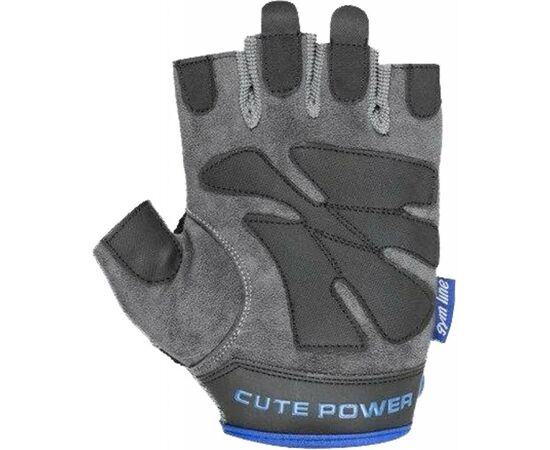 Рукавички для фітнесу Power System Cute Power Woman PS-2560 XS Blue (PS-2560_XS_Blue), зображення 2 Рукавички для фітнесу Power System Cute Power Woman PS-2560 XS Blue (PS-2560_XS_Blue), зображення 2