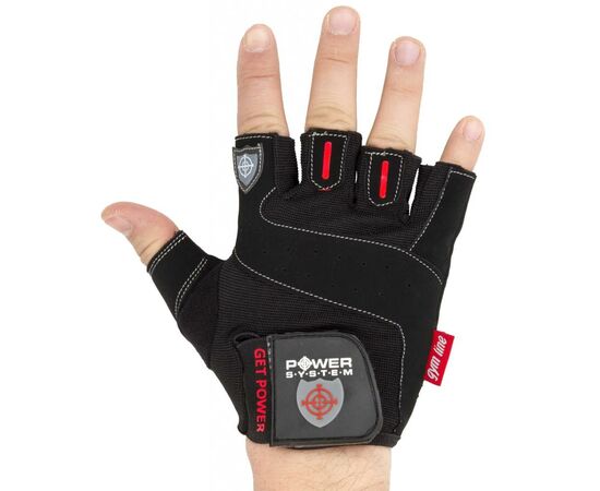 Перчатки для фитнеса Power System Get Power PS-2550 Black XS (PS-2550_XS_Black), изображение 4 Перчатки для фитнеса Power System Get Power PS-2550 Black XS (PS-2550_XS_Black), изображение 4