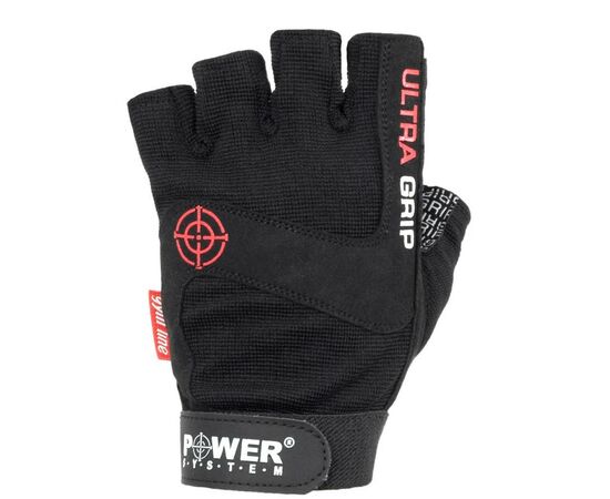 Перчатки для фитнеса Power System Ultra Grip PS-2400 Black M (PS-2400_M_Black), изображение 2 Перчатки для фитнеса Power System Ultra Grip PS-2400 Black M (PS-2400_M_Black), изображение 2