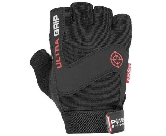 Перчатки для фитнеса Power System Ultra Grip PS-2400 Black M (PS-2400_M_Black), изображение 3 Перчатки для фитнеса Power System Ultra Grip PS-2400 Black M (PS-2400_M_Black), изображение 3