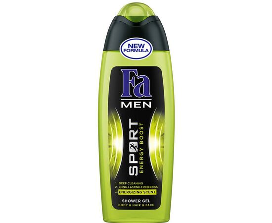 Гель для душу Fa Men Sport Вибух свіжості 250 мл (5410091692919)