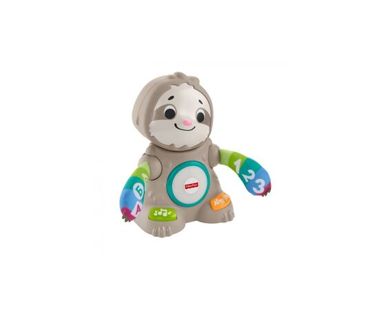 Интерактивная игрушка Fisher-Price танцующий ленивец серии Linkimals (рус.) (GHY96), изображение 2 Интерактивная игрушка Fisher-Price танцующий ленивец серии Linkimals (рус.) (GHY96), изображение 2