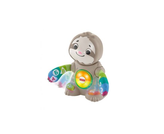 Интерактивная игрушка Fisher-Price танцующий ленивец серии Linkimals (рус.) (GHY96), изображение 3 Интерактивная игрушка Fisher-Price танцующий ленивец серии Linkimals (рус.) (GHY96), изображение 3