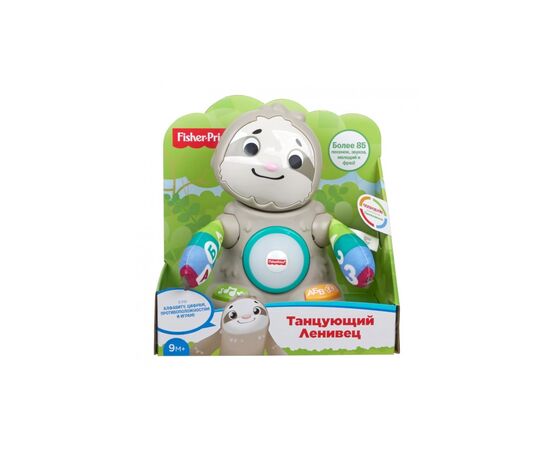 Интерактивная игрушка Fisher-Price танцующий ленивец серии Linkimals (рус.) (GHY96), изображение 5 Интерактивная игрушка Fisher-Price танцующий ленивец серии Linkimals (рус.) (GHY96), изображение 5
